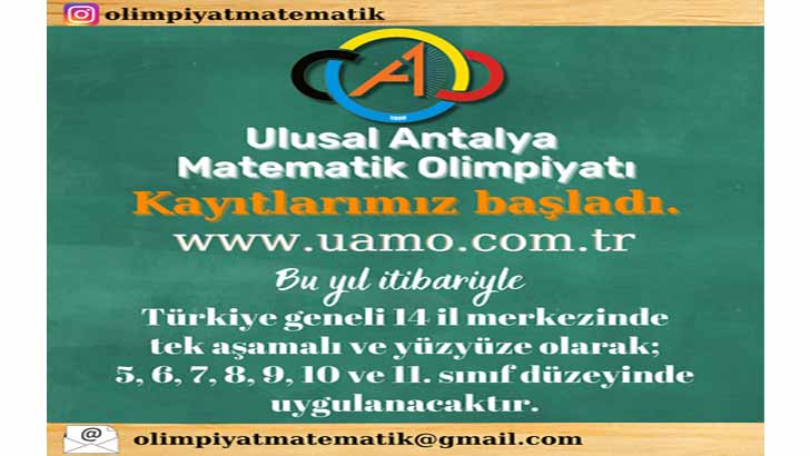 Ulusal Antalya Matematik Olimpiyatı 2026