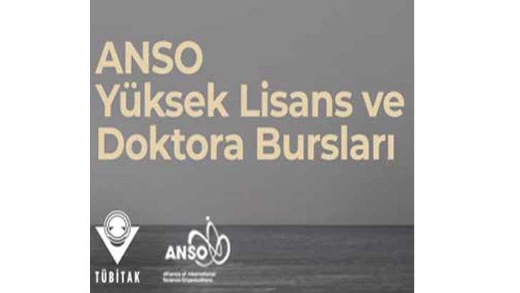 ANSO Yüksek Lisans Doktora Burs Başvurusu 2026-2027