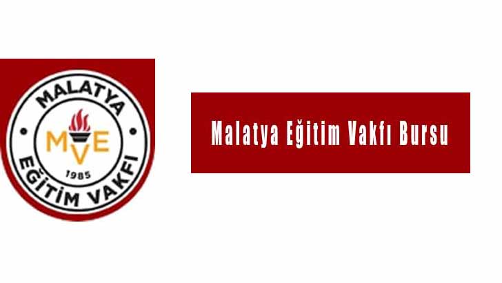 Malatya Eğitim Vakfı Bursu Başvuruları