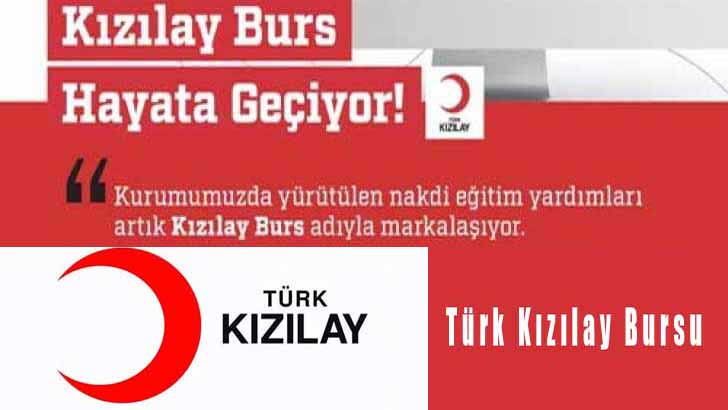 Kızılay Burs Başvuruları