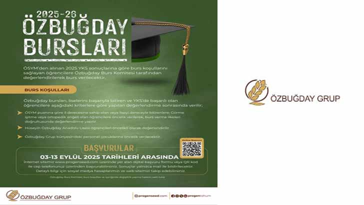 Özbuğday Grup Bursu Başvuruları