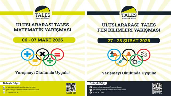 Tales Matematik Ve Fen Bilimleri Yarışması 2026