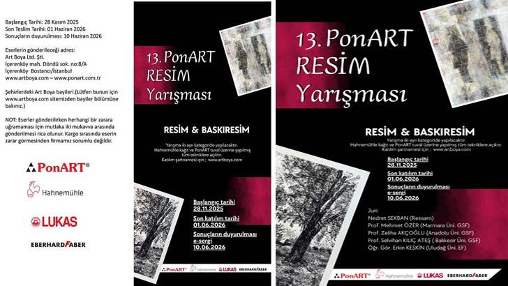 13. Ponart Resim Yarışması 2026