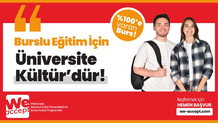 İstanbul Kültür Üniversitesi WeAccept Burs Programı