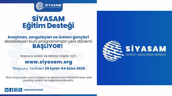 SİYASAM Bursu Başvuruları