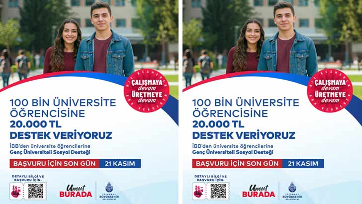 İBB Genç Üniversiteli Eğitim Yardımı Burs Başvurusu 2025-2026