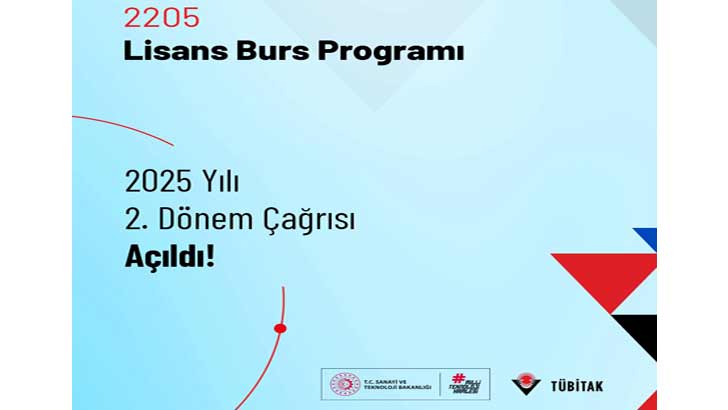 TÜBİTAK Yurt İçi Lisans Bursu Başvuruları 2025/2