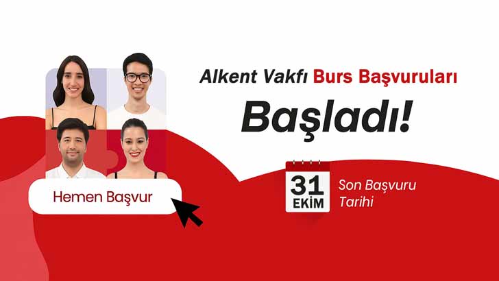 Alkent Vakfı Burs Başvuruları