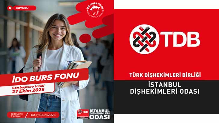 İstanbul Diş Hekimleri Odası İDO Bursu Başvurusu