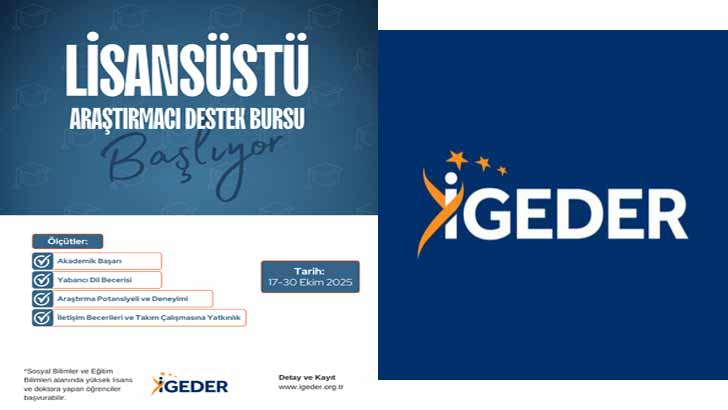 İGEDER Burs Başvuruları