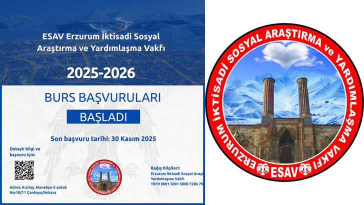 ESAV Burs Başvuruları 2025-2026