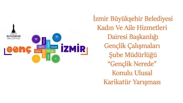 Gençlik Nerede Konulu Ulusal Karikatür Yarışması