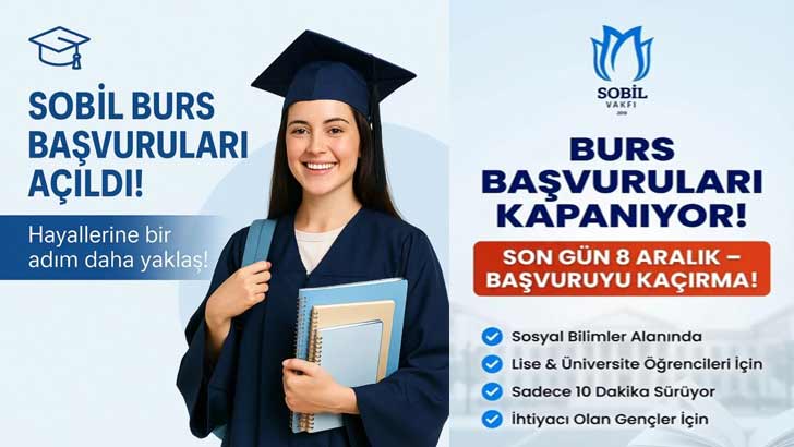 SOBİL Vakfı Burs Başvuruları