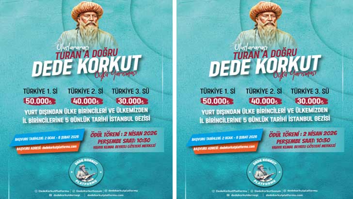 Uluslararası Turan’a Doğru Dede Korkut Öykü Yarışması 2026