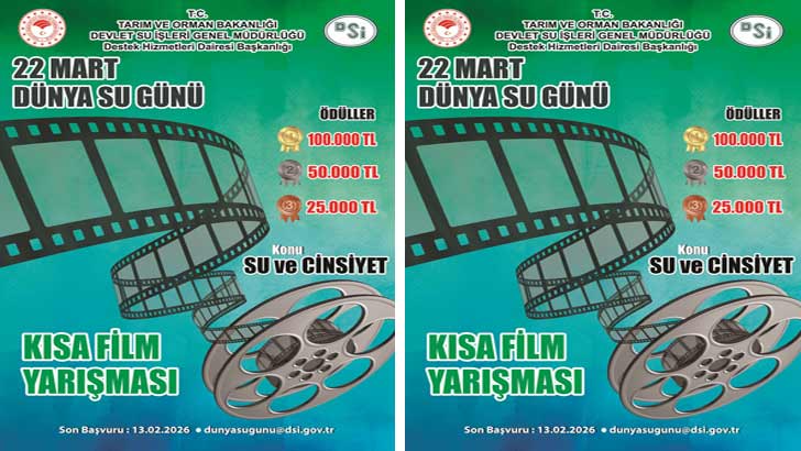 DSİ Dünya Su Günü Kısa Film Yarışması 2026