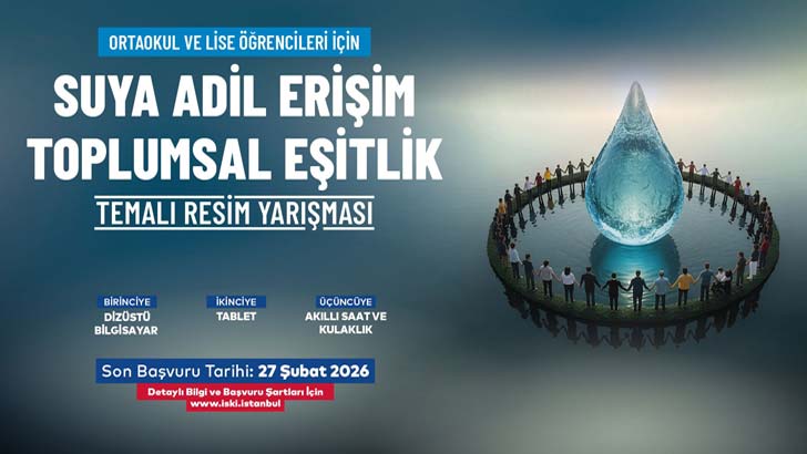 İSKİ 22 Mart Dünya Su Günü Resim Yarışması